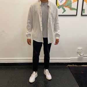 Alfani Linen Button Up